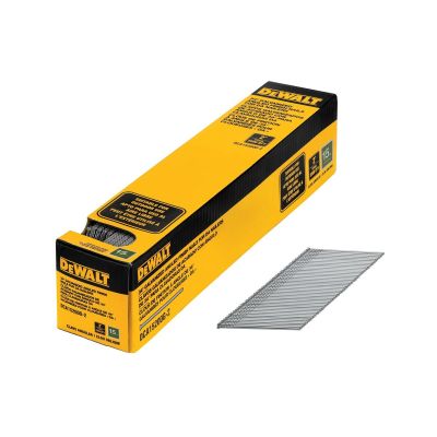 DWTDCA15200G-2 image(0) - DEWALT 2 in. 15 Gauge DA Style Angled Finish Nails-Galvanized (2,500 PK)