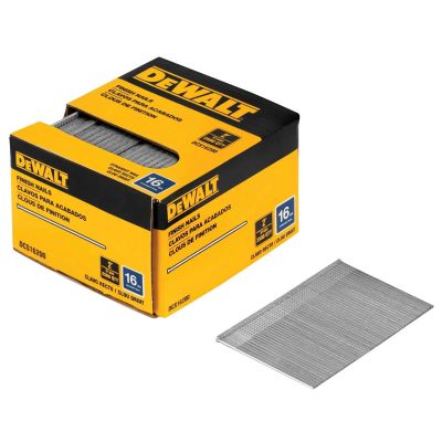 DWTDCS16200 image(0) - DEWALT 2 in. 16 Gauge Straight Finish Nail (2,500 PK)