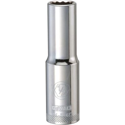 DWTDWMT74536OSP image(0) - DEWALT 001Pc 12Dr Deep Socket-12Pt-1/2