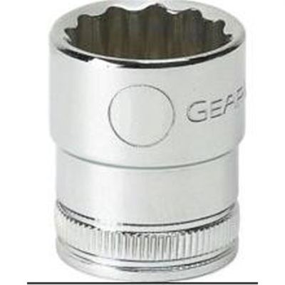 KDT80484 image(0) - GearWrench 3/8 Inch Drive 12 Point Standard Metric Socket 8mm