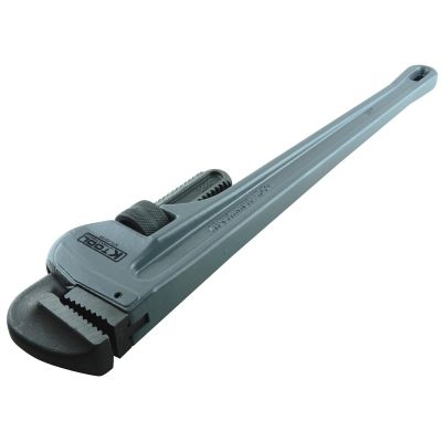 KTI49124 image(0) - K Tool International Pipe Wrench 24 Inch Aluminum
