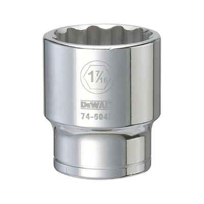 DWTDWMT74604OSP image(0) - DEWALT Dwmt 12Pt 3/4In Dr Skt 1-7/16 SAE