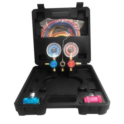FJC6850 image(0) - FJC R-1234yf Aluminum Manifold Gauge Set