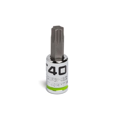 GETGEAST40RPT image(0) - Grip Edge Tools 1/4" Dr RPT Star Bit Socket T40