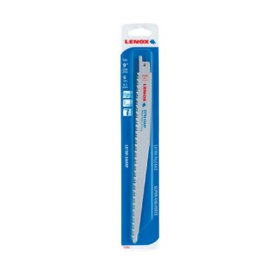 LEX121029W6R image(0) - Lenox Tools 8 Inch 6TPI Extra Sharp Reciprocating Saw Blades 5 Pack