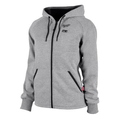 MLW336G-21L image(0) - Milwaukee Tool M12 GRAY HEAT WOMENS HOODIE KIT L