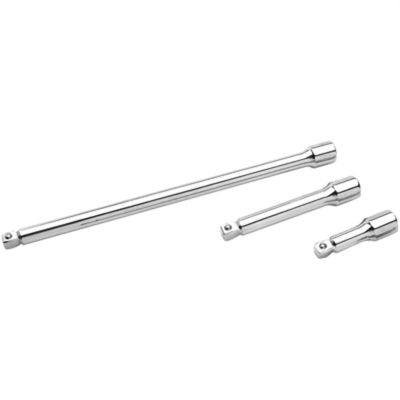 WLMW38157 image(0) - Wilmar Corp. / Performance Tool 3 Piece 3/8" Drive Wobble Extension Set