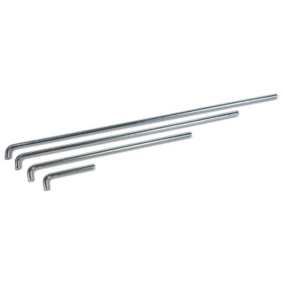 HSA1065 image(0) - H&S AutoShot UNI-1065 Pulling Rod Kit 4-Pc. Chrome (4-inch, 10-inch,  14-inch and 18-inch Length)