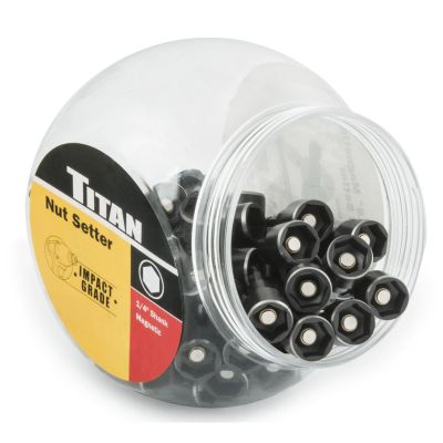 TIT16188-50 image(0) - TITAN 50PC 9/16" Magnetic Nut Setter Display