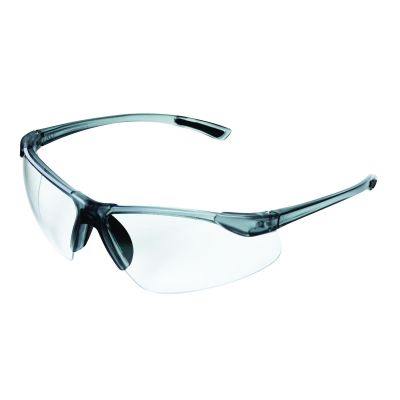 SRWS74201 image(0) - Sellstrom Safety Glasses - XM340 Series - Clear Lens - Smoke/Smoke Frame - Hard Coated