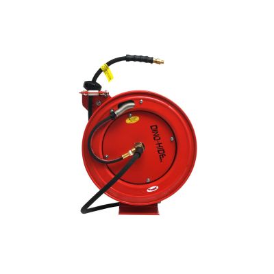 BLBWLERHD1250R image(0) - BluBird Dino - Hide Rectractable Heavy - duty Air Hose Reel - Red