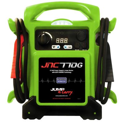 SOLJNC770G image(0) - Clore Automotive JNC770G Jump-N-Carry 1700A Premium 12V Jump Starter with Power Supply and Auto Charge Technology - Green