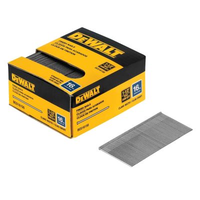 DWTDCS16150 image(0) - DEWALT 2-1/2 in. 16 Gauge Straight Finish Nail (2500 PK)