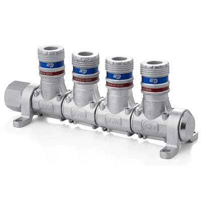 VAC19-902-9104-NPT image(0) - Vacula Multi Link kit 4pcs eSafe (310) 1/4 Industrial