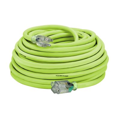 LEGFZ512935 image(0) - Legacy Manufacturing Flexzilla Pro Extension Cord, 10/3 AWG SJTW, 100', Outdoor, Lighted Plug