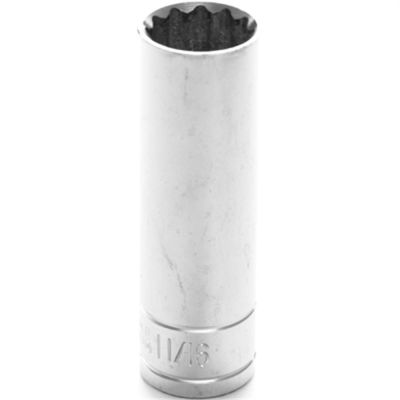 WLMW32622 image(0) - Wilmar Corp. / Performance Tool 1/2" Dr 12pt Deep Skt 11/16"