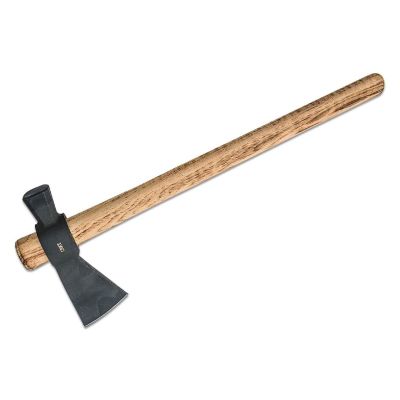 CRK2724 image(0) - CRKT (Columbia River Knife) Chogan Hammer 1055 Carbon Steel Manganese Phosphate Coating Axe w/Hammer Blade Axe Tennessee Hickory Handle - Black/Brown