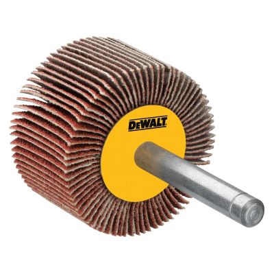 DWTDAFE1D0410 image(0) - DEWALT 1 1/2-Inch By 1-Inch By 1/4-Inch Hp 40G Flap Wheel