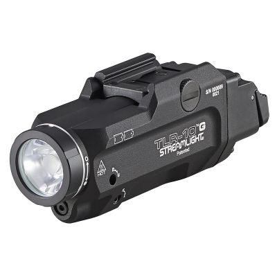 STL69473 image(0) - Streamlight TLR-10 G Gun Light with Green Laser and Rear Switch Options - Black