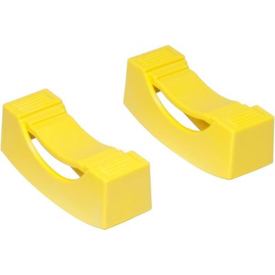 ERN965 image(0) - Ernst Mfg. Jack Stand Covers - 2 Pack - Yellow