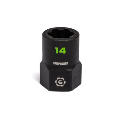 GETXBM14 image(0) - Grip Edge Tools 14mm 3/8" Dr RPT Socket Extractor with FORS (Standard Length)