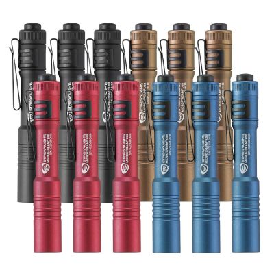 STL99319 image(0) - Streamlight MicroStream USB Color Display: 3 Red, 3 Blue, 3 Coyote, 3 Black - Multi
