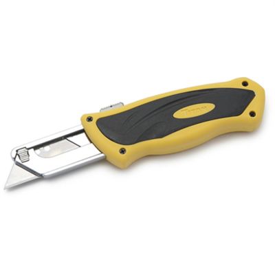 TIT11024 image(0) - TITAN SLIDING UTILITY KNIFE-YELLOW