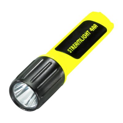 STL68602 image(0) - Streamlight 200 Lumen 4AA Lux Div 1 Flashlight - Alkaline batteries - Clam - Yellow