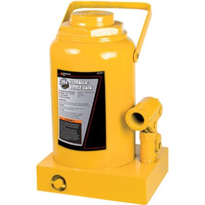 WLMW1637 image(0) - Wilmar Corp. / Performance Tool 50 Ton Heavy Duty Hydraulic Bottle Jack