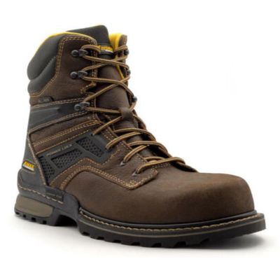 SRWA8710-12M image(0) - Avenger Work Boots A-MAX DOZER -  Men's High Top Boots - Composite - CT|EH|SR|WP  -  Brown - Size: 12 - D - (Regular)