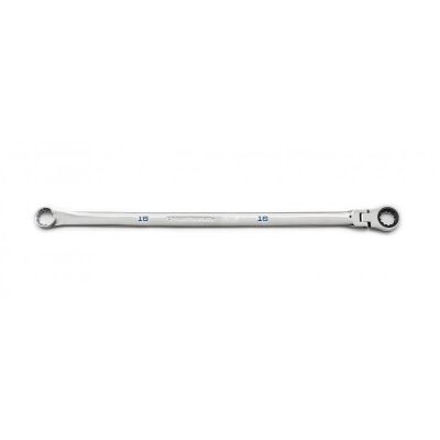 KDT86116 image(0) - GearWrench 16mm 120XP Universal Spline XL GearBox Flex Head Ratcheting Wrench