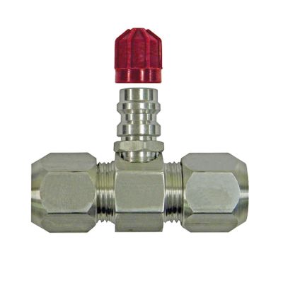 SRRAC438H image(0) - S.U.R.&R. 3/8" Service Port Valve - HS 1