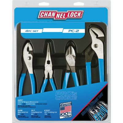 CHAPC-2 image(0) - Channellock 4PC Pro's Choice Plier Set