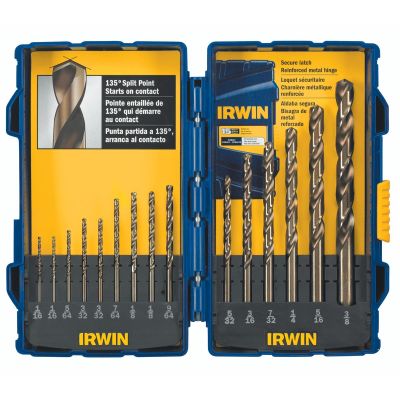 HAN316015 image(0) - Hanson Drill Bit 15 Pc. Cobalt ALLOY STEEL SET