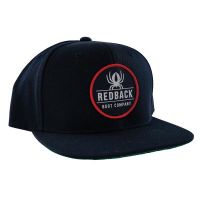 RDBHATVB image(0) - Redback Boots USA Hat Vulcan-Snapback Black