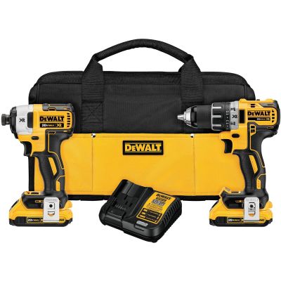 DWTDCK283D2 image(0) - DeWalt 20V XR Li-Ion Brushless Compact Drill/