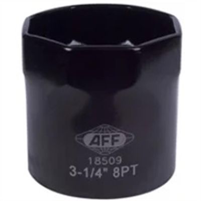 INT18509 image(0) - American Forge & Foundry Wheel Bearing Locknut Socket - 3/4" Drive - 3-1/4" - 8 pt.