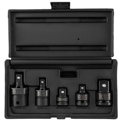 SUN3305 image(0) - SUNEX IMP SET 5PC 3/8 AND 1/2DR ADAPT AND UNIV JOINT