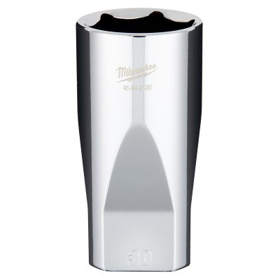 MLW45-34-2130 image(0) - Milwaukee Tool 1/2" Drive 30mm Deep Socket