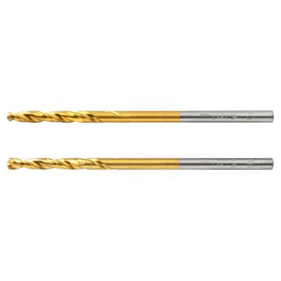 DWTDW1308 image(0) - DEWALT 1/8-Inch Titanium Nitride Coated, Split Point Twist Drill Bit