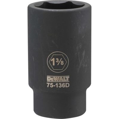 DWTDWMT75136OSP image(0) - DEWALT Dwmt 3/4In Dr Dp Im Skt 1-3/8In SAE