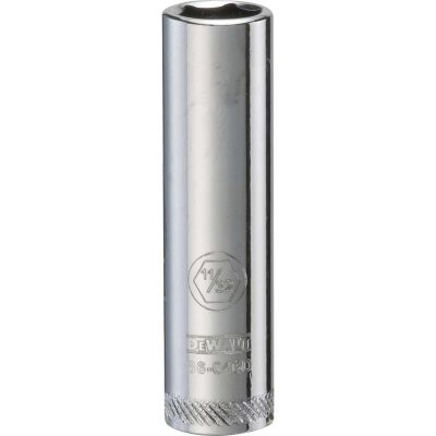 DWTDWMT86046OSP image(0) - DEWALT 001Pc 14Dr Deep Socket-06Pt-11/32
