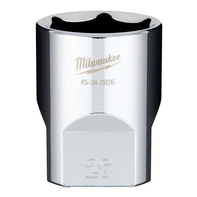 MLW45-34-2026 image(0) - Milwaukee Tool 1/2" Drive 26mm Socket