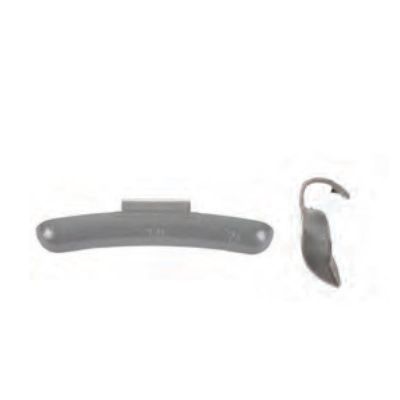 PWWLH225Z image(0) - Wegmann Automotive 2.25 oz Zinc Coated Clip-on LHZ Purple Series Wheel Weight (Box of 25)