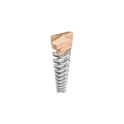 DWTDW5715 image(0) - DEWALT 3/4-Inch By 11-Inch By 16-Inch 2 Cutter Spline Shank Rotary Hammer Bit