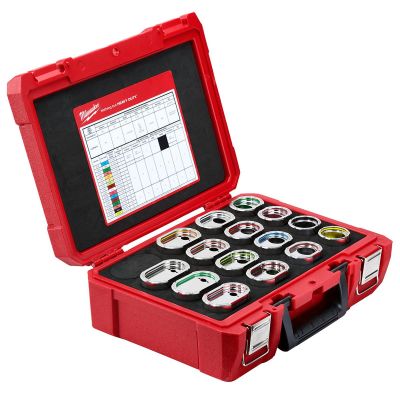 MLW49-12-KITA image(0) - Milwaukee Tool EXACT #6 &hyphen; 750 MCM Aluminum 12T U Style Die Kit