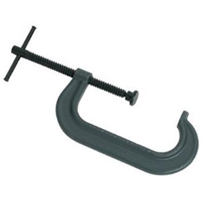 WIL14756 image(0) - Wilton 806 - 800 Series Standard Depth Drop Forged C-Clamp, 0 - 6&rdquo; Opening, 2-15/16&rdquo; Throat
