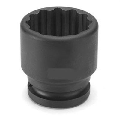 GRE3124M image(0) - Grey Pneumatic 3/4" Drive x 24mm Standard - 12 Point Socket