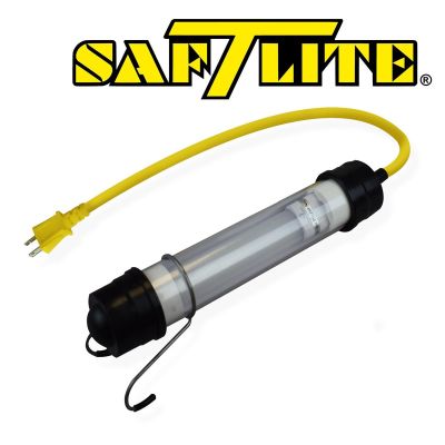 GEN1901-4002 image(0) - SafTlite by General Manufacturing Stubby LED on 1 Foot 16/3 Cord with Black Fixtures