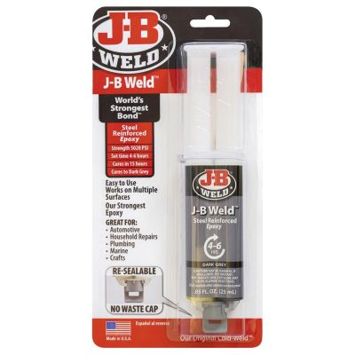 JBW50165 image(0) - J B Weld J-B Weld 50165 Original Epoxy Syringe - 25 ml.